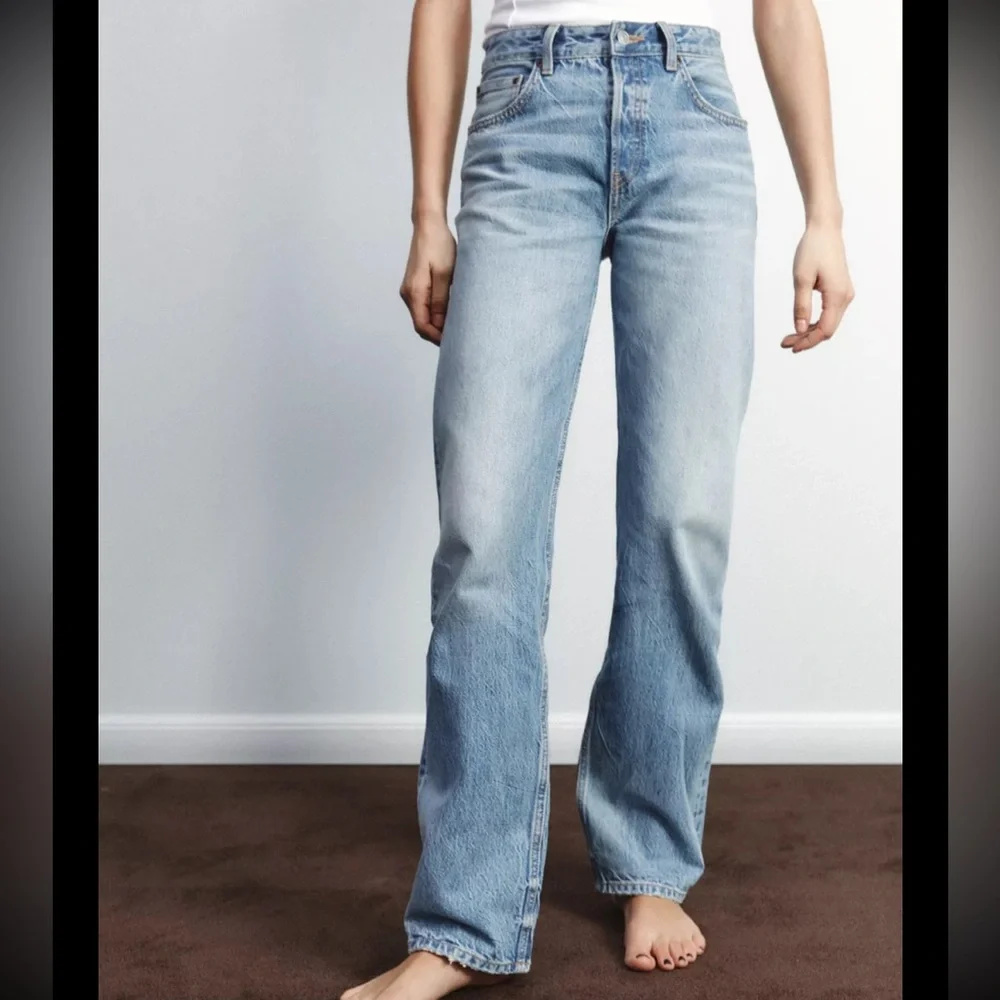 💙NEW ZARA Classic Blue Women's Jeans. - Picture 1 of 6